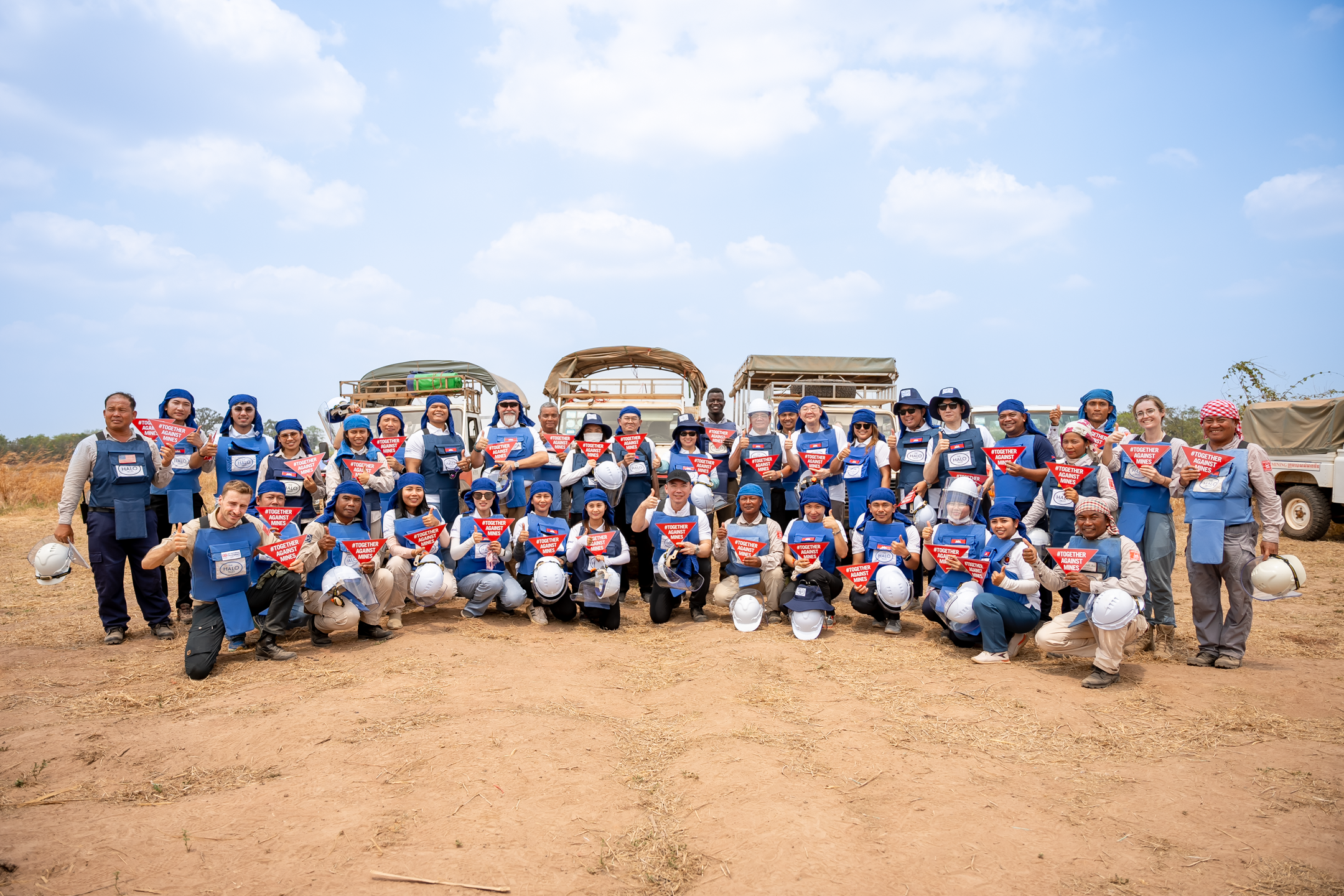 Prince Holding Group, one of the leading business groups in Cambodia, was invited by the ASEAN Regional Mine Action Center (ARMAC) to celebrate International Mine Awareness Day and Assistance in Mine Action, themed 