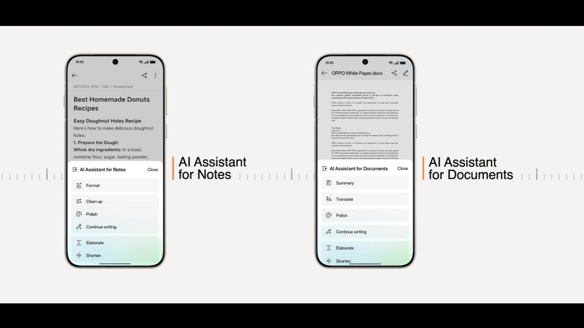 AI Assistant for OPPO Notes and Documents